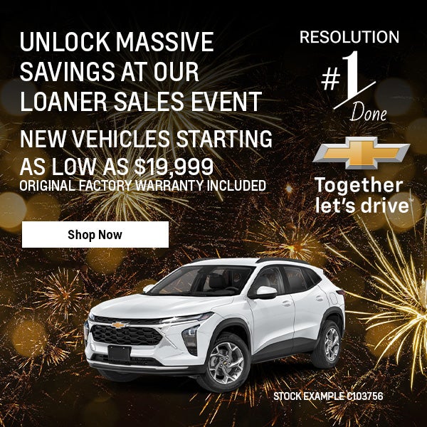 Unlock Massive Savings At Our Loaner Sales Event